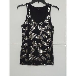 An Express Sequined Tank Top Fairy Grunge Vampire Beachy Y2K Summer Size L